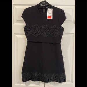 Zara Woman Black Lace Dress
